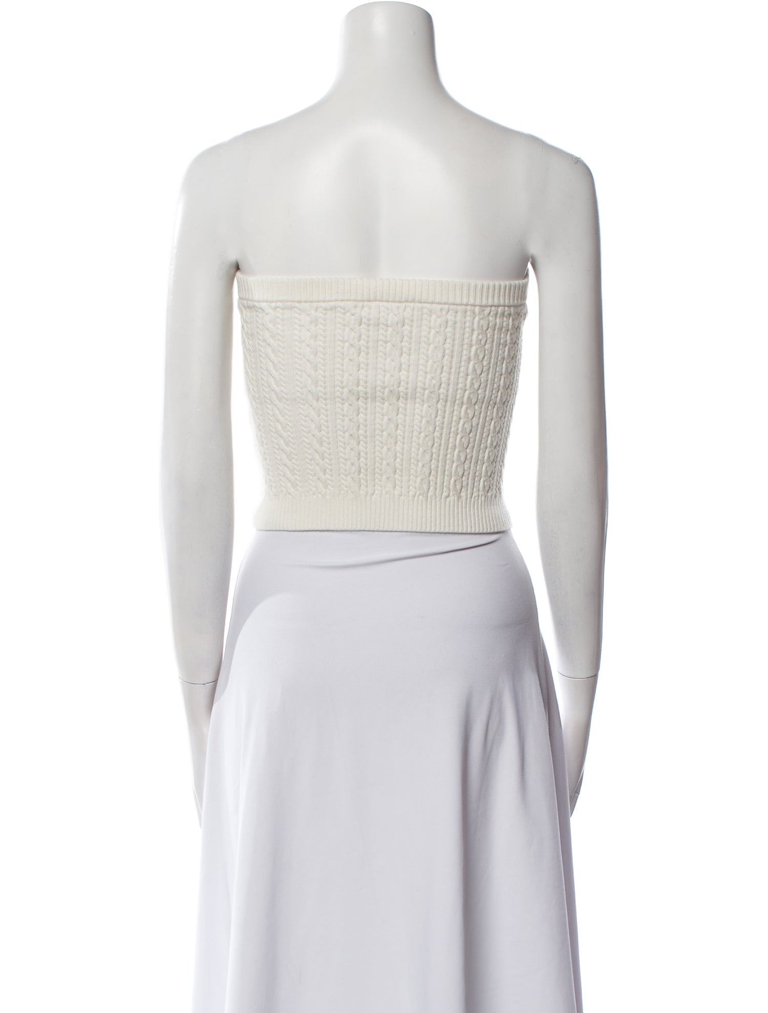 Alice + Olivia Strapless Crop Top